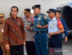 Presiden melanjutkan agenda kunjungan kerjanya ke Kalimantan Timur