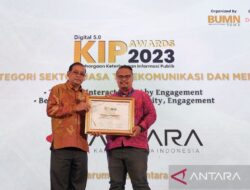 Penghargaan Keterbukaan Informasi Publik Digital 5.0 Tahun 2023