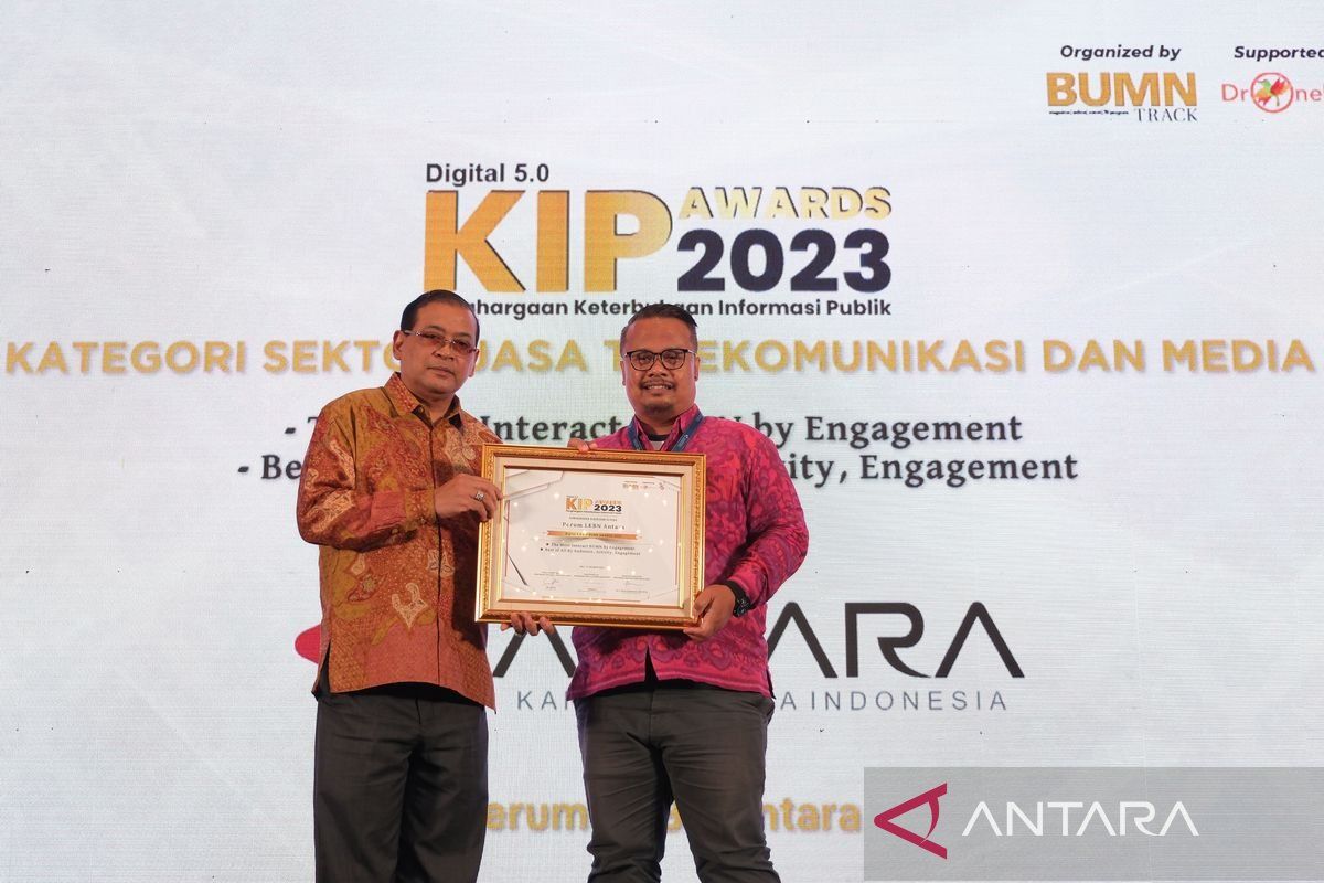 Penghargaan Keterbukaan Informasi Publik Digital 5.0 Tahun 2023