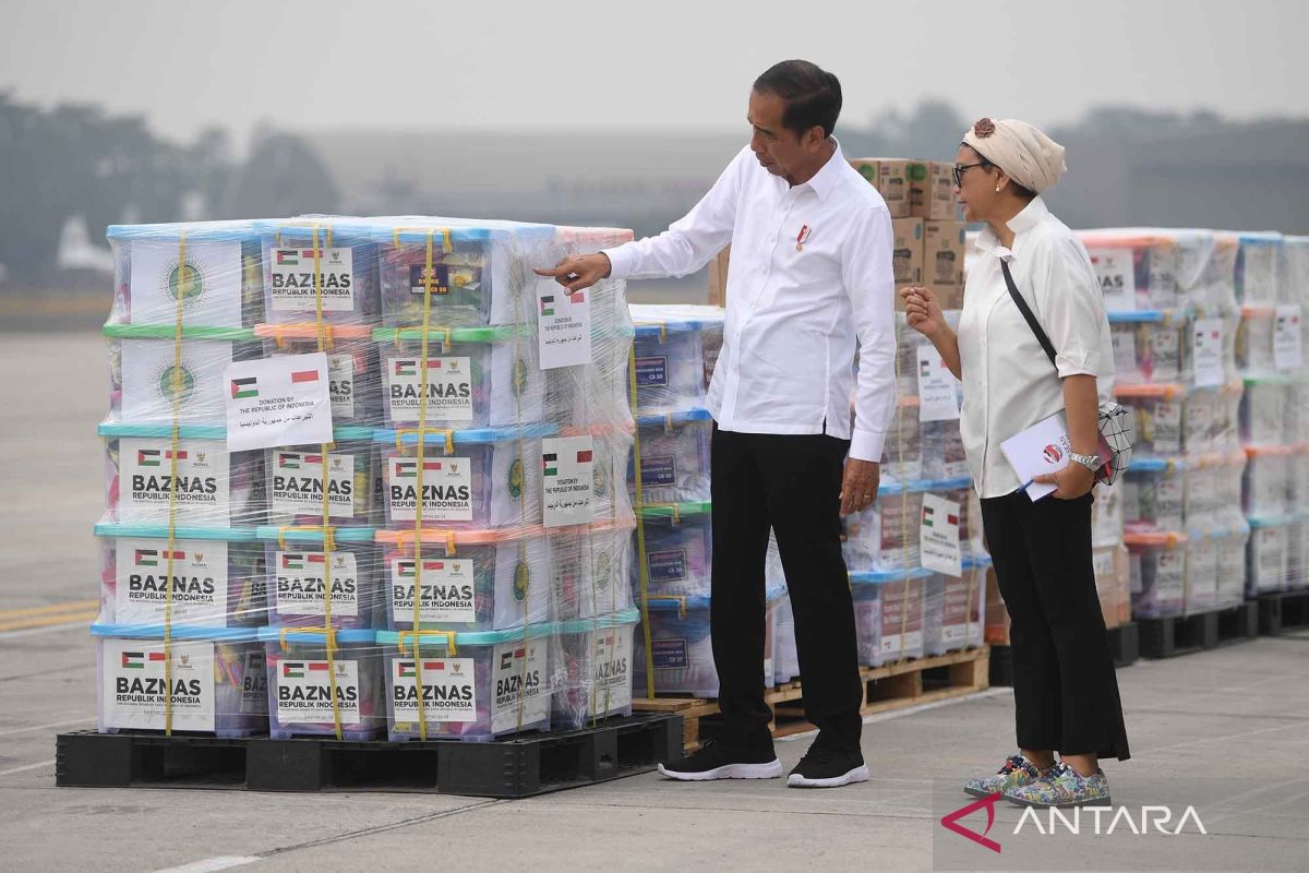 Presiden Jokowi Rilis Bantuan Tahap I untuk Palestina