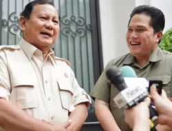 Erick Thohir Menunjukkan Dukungannya Terhadap Prabowo