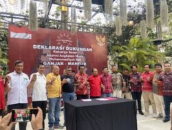 Deklarasi Dukungan Alumni Muhammadiyah Bali untuk Ganjar Disambut Oleh Hasto