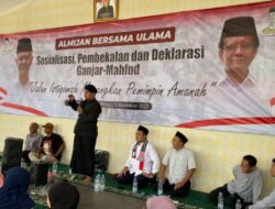 Sosialisasi Rekam Jejak Pasangan Ganjar-Mahfud Dilakukan oleh Relawan Almijan