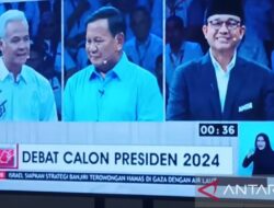 Politik di hari sebelumnya: Debat perdana Pilpres 2024 dan KRI dr Radjiman