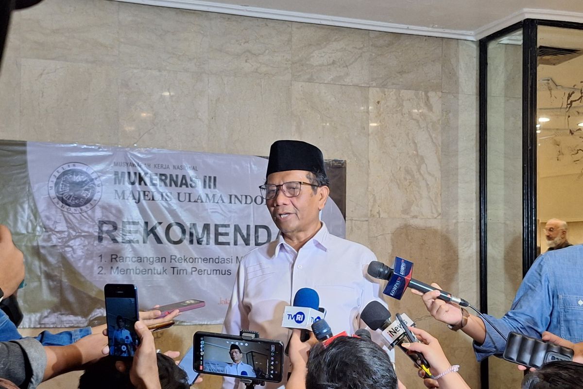 Mahfud tidak menganggap soal sesi debat khusus cawapres sebagai masalah