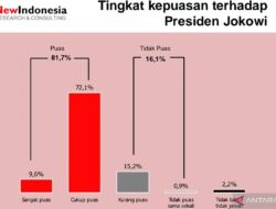 Survei New Indonesia Menunjukkan Adanya Praktik “Money Politic” yang Meningkat	semalam