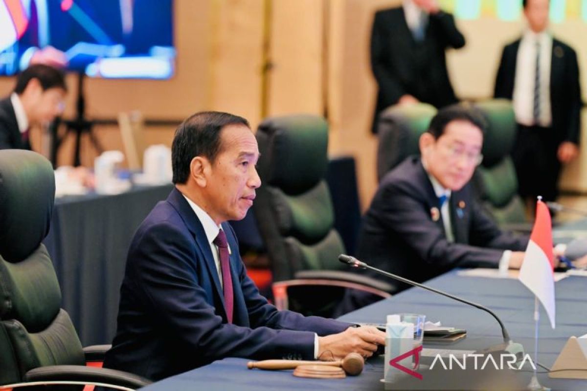 Presiden sampaikan fokus kemitraan ekonomi ASEAN-Jepang