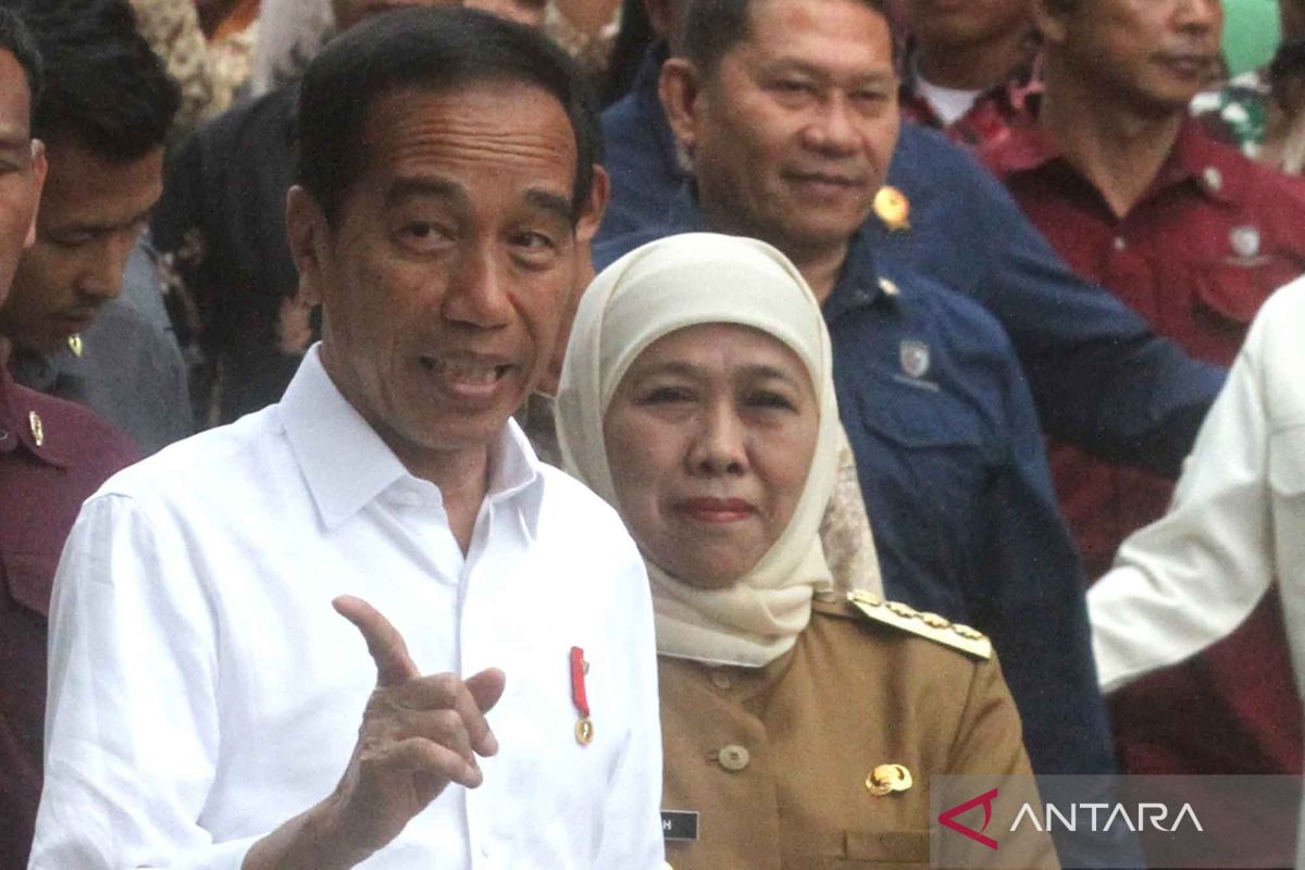 Presiden Joko Widodo Menghadiri Peresmian Pasar Induk Among