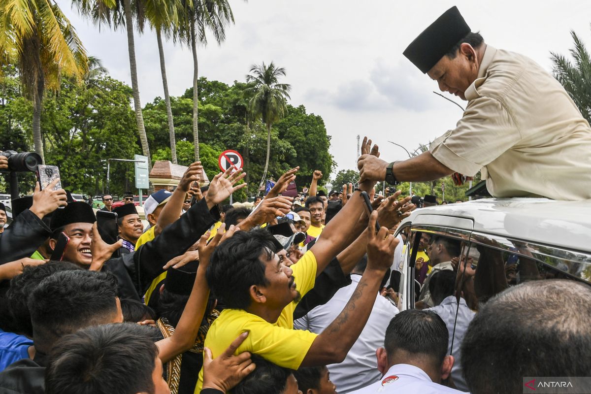 Prabowo Masuk Kerja di Hari ke-7 Kampanye Sambil Gibran ke Tangerang