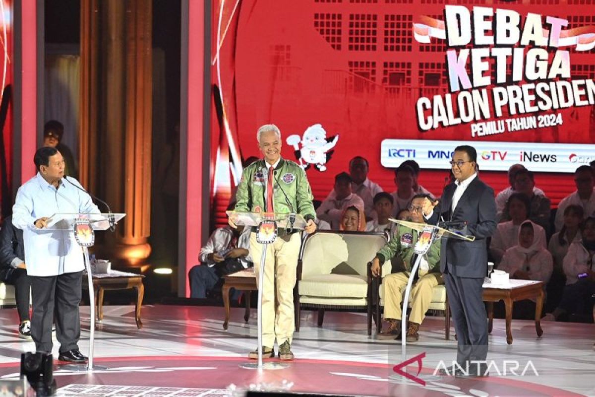 Serba-serbi Perhelatan Debat Ketiga Calon Presiden Pemilu 2024 Hari Kemarin