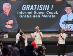 Ganjar Meluncurkan Program GratisIn Pada Hari ke-35 Kampanye