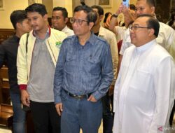 Kunjungan Mahfud ke Gereja Katolik Santa Maria Tak Bercela di Surabaya