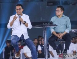 Focus on debates, Anies conducts day 41 campaign by traveling around Jakarta with Cak Imin