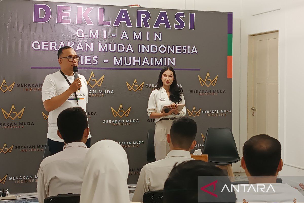 Gerakan Muda Indonesia mendeklarasikan dukungan untuk AMIN