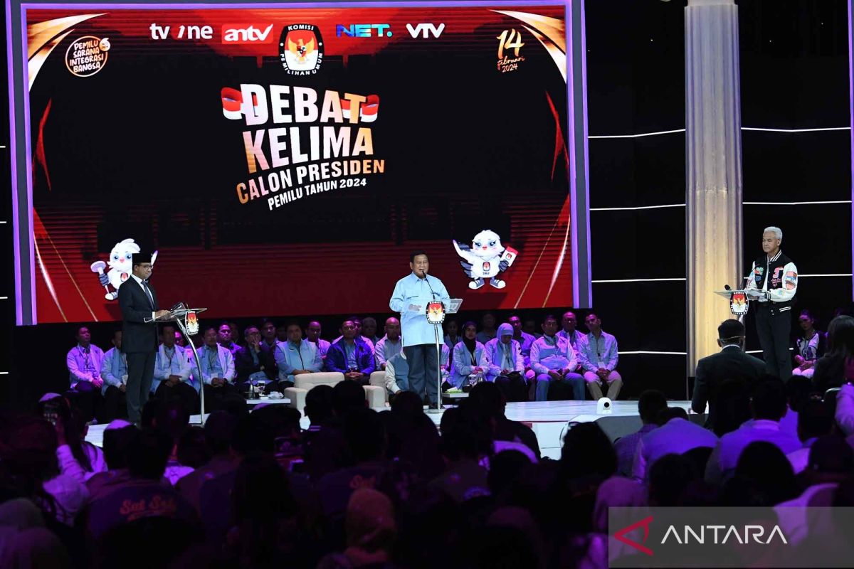 Lima Calon Presiden Bersaing dalam Debat Kelima – ANTARA News