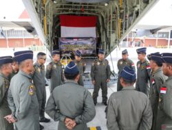 Helikopter baru milik TNI AU melakukan misi perdana ke Gaza-PHPU di MK kemarin