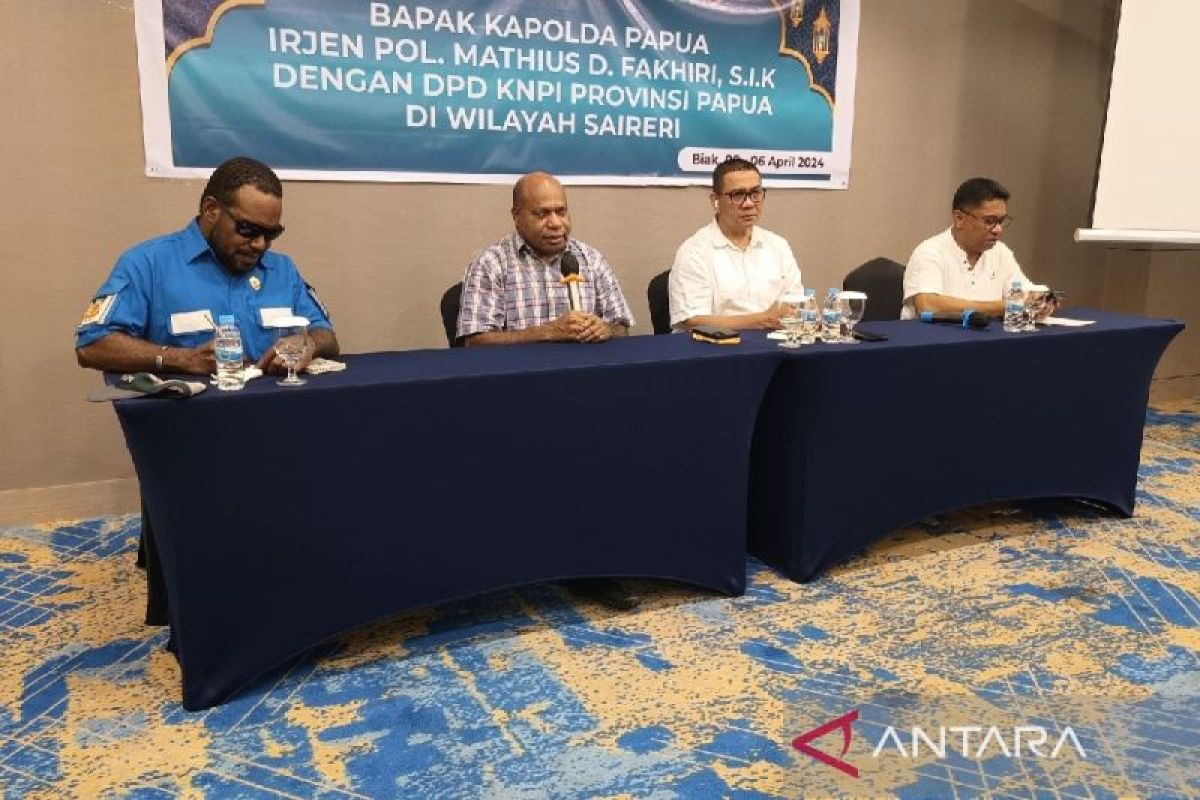 Pemuda Saireri Diajak oleh Kapolda Papua untuk Menjaga Keutuhan NKRI