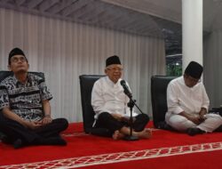 Wakil Presiden Mengadakan Acara Berbuka Puasa dengan Para Wartawan di Residensinya