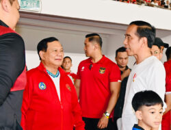 Prabowo Subianto Shows Support and Offers Prayers for U-23 National Team to Win Against South Korea