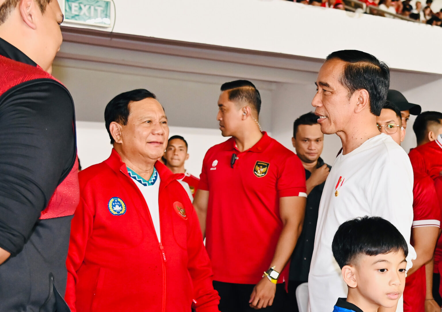 Prabowo Subianto Shows Support and Offers Prayers for U-23 National Team to Win Against South Korea