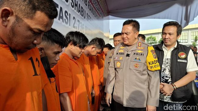 Kapolda Riau Bongkar Peredaran 107 Kg Sabu, Deklarasikan Perang Melawan Kampung Narkoba