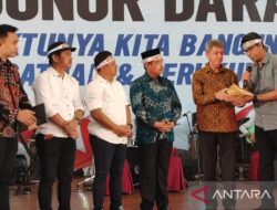 Prabowo Syukuran, Sahabat Bang Ara Beri Donasi Untuk Palestina