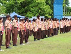 60 siswa di Timika mengikuti perkemahan safari udara