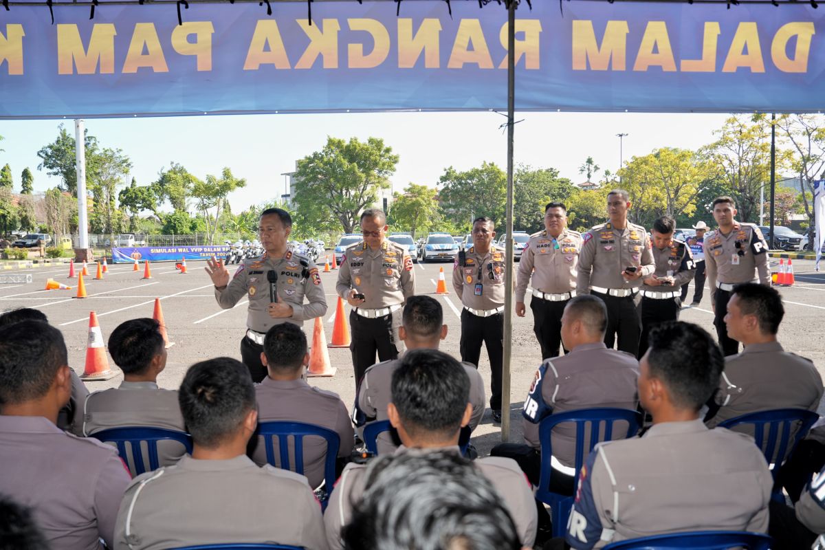 Kakorlantas memastikan delegasi “World Water Forum” terpantau di posko K3I