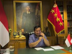 Prabowo Subianto Receives Call from Canadian Prime Minister Justin Trudeau, Expresses Congratulations and Discusses Ongoing Collaboration