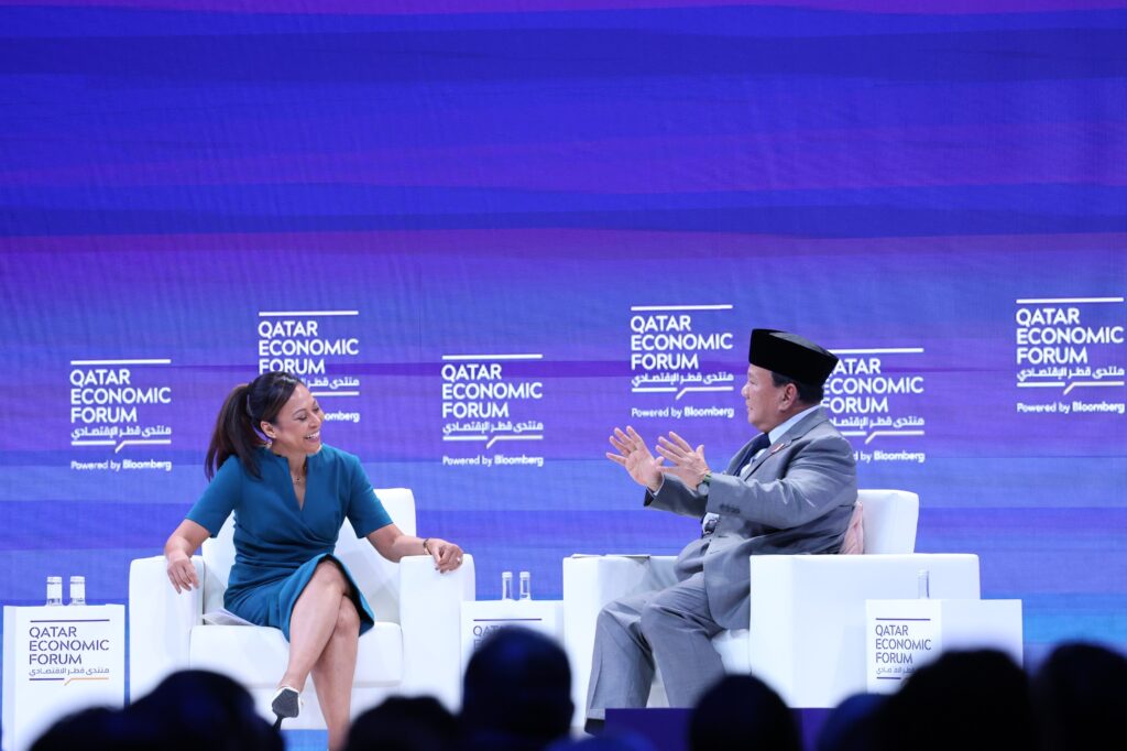 Prabowo Subianto Memuaskan Pertanyaan tentang Demokrasi dalam Kepemimpinannya, Dapat Apresiasi di Qatar Economic Forum