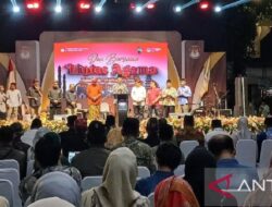 KPU Kabupaten Kediri Menggelar Doa Bersama Lintas Agama Sebelum Pilkada 2024