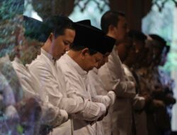 Prabowo Subianto Joins Eid al-Adha 1445 H Festivities at Nurul Wathan Mosque in Hambalang