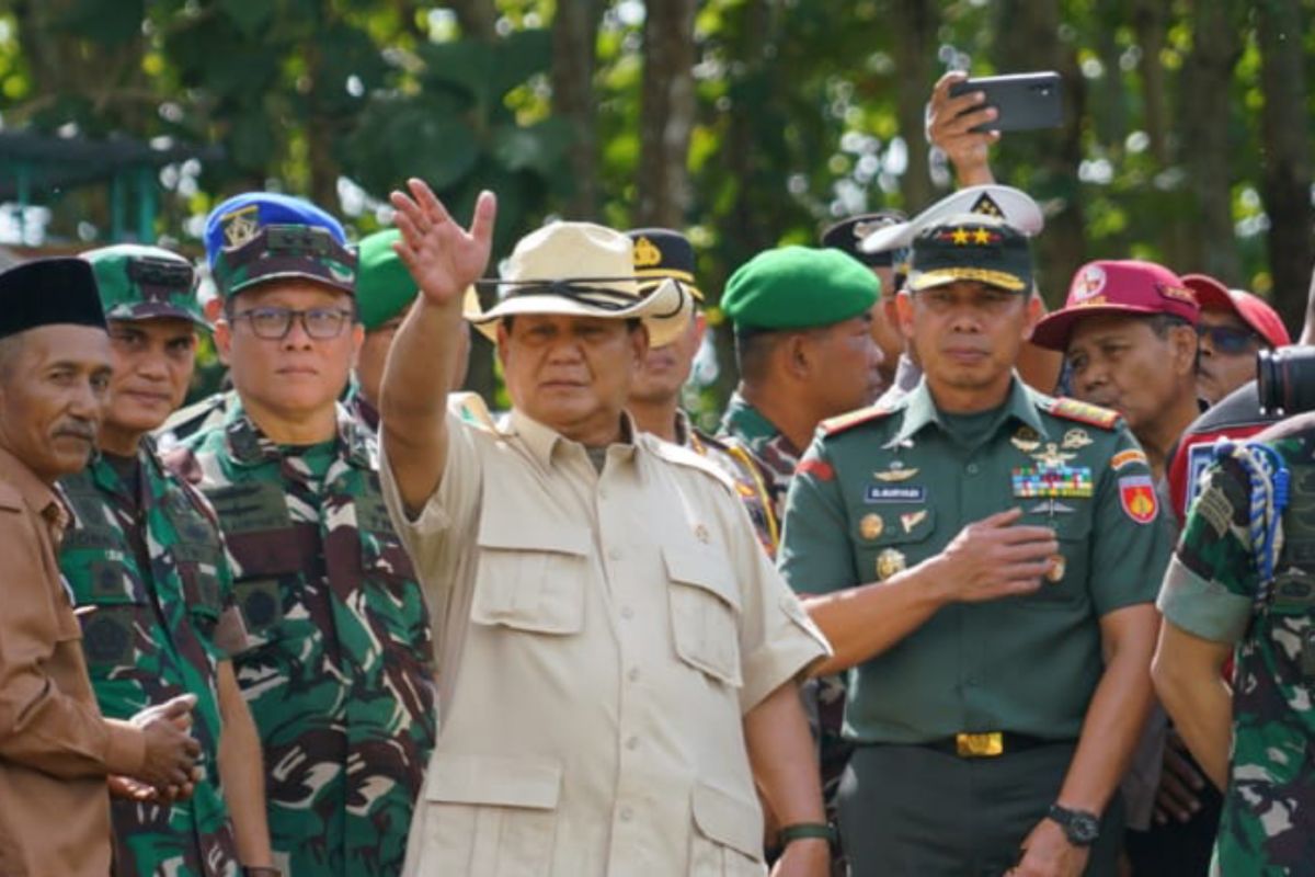 Jejak Karier Militer Prabowo Subianto