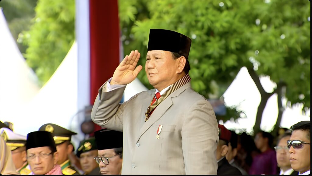 Post-Surgery, Prabowo Subianto Eagerly Resumes Activities Celebrating Bhayangkara’s 78th Anniversary