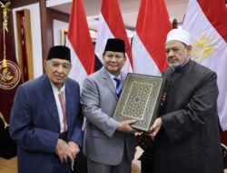 Grand Imam of Al Azhar Prays for Prabowo Subianto’s Success as Leader of Indonesia