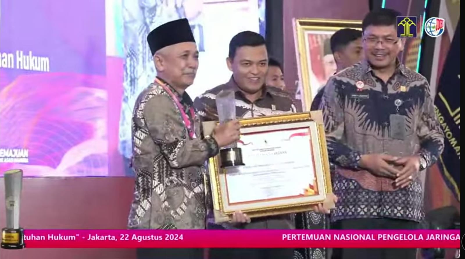 PDRD DPRD Pangandaran Raih Gelar Juara 1 Nasional Terbaik pada Tahun 2024