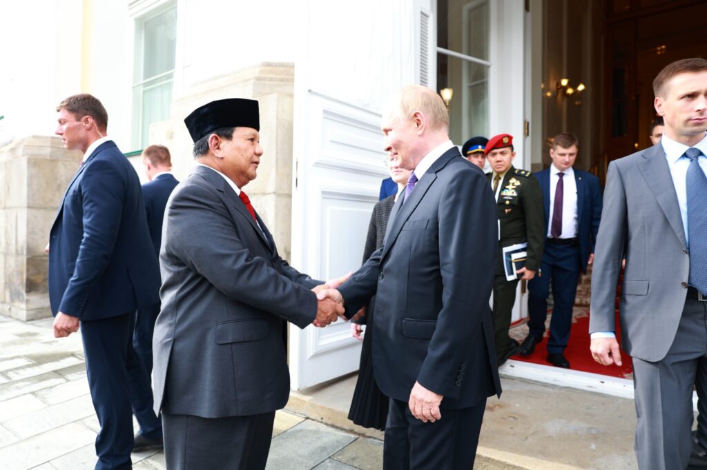 Prabowo Subianto Praises Russia as a ‘Valued Ally’ for Supporting Indonesia’s Military