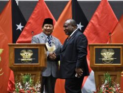 Prabowo Subianto dan Perdana Menteri Papua Nugini Bersama, Bahas Kerjasama Bilateral