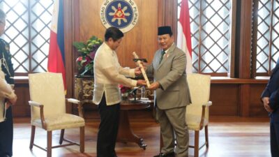 Prabowo Subianto Meets President Marcos Jr. in the Philippines, Stresses Dedication to Enhancing Asian Relations