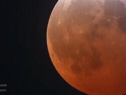 Fenomena Blood Moon Menghebohkan Langit Los Angeles