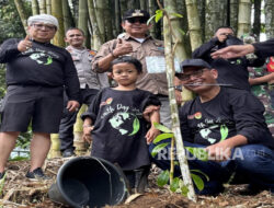 Yayasan Paseban Tanam Pohon di Megamendung untuk Jaga Keanekaragaman Hayati