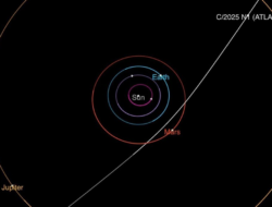 NASA Ungkap Objek Misterius Melintasi Tata Surya dengan Kecepatan 245.000 Km/Jam