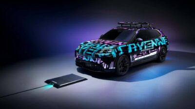 Porsche Cayenne Electric: Pengisian Daya Nirkabel untuk Kinerja Optimal